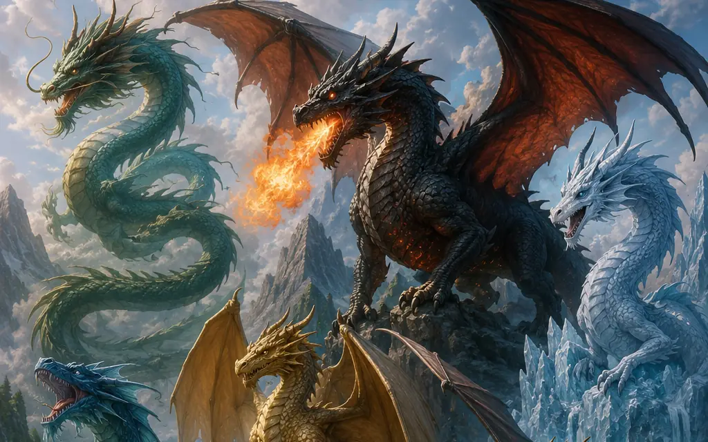 Types of dragons